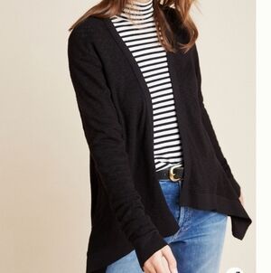Left of Center Anthropologie Tilda Open Front Cardigan